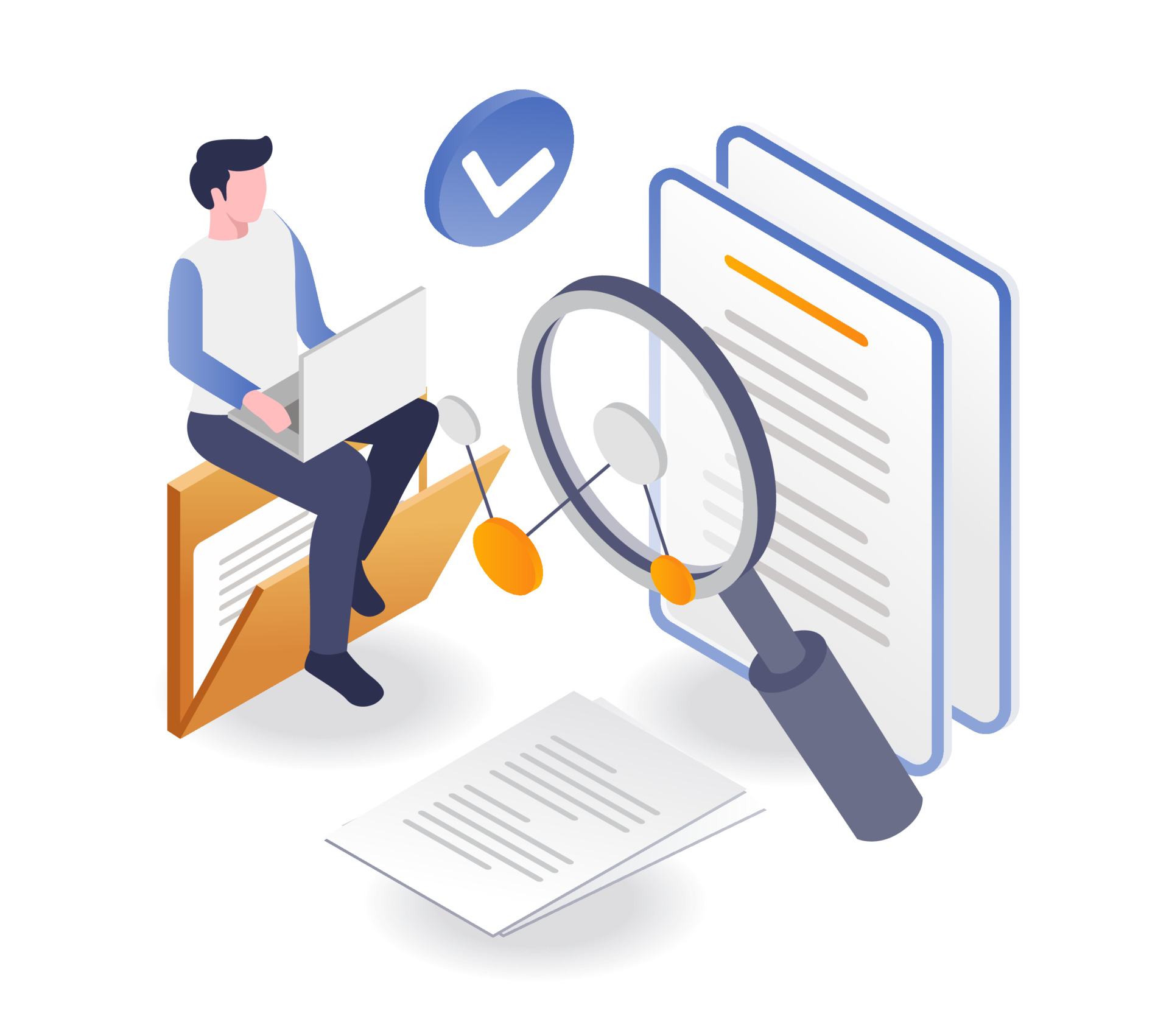 Change optimization analysis illustration
